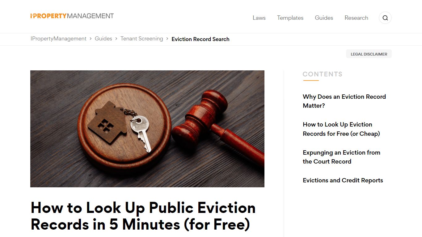 How to Look Up Public Eviction Records in 5 Minutes (for Free)